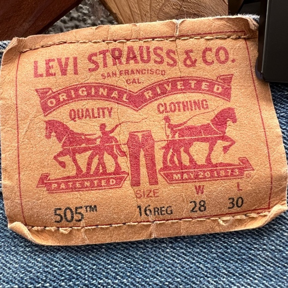 Levi's Jeans 505 Regular - Picture 7 of 12